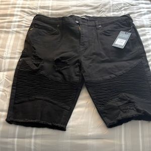 Men Rocco Moto Shorts